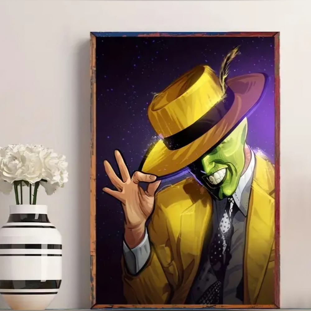 Mask- Jim Carey Canvas Art Print